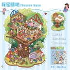 Secret Base DIY 3D Scene Stickers Cute Miniature Scenes