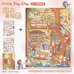 Wonderland DIY 3D Scene Stickers Cute Miniature Scenes