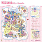 Secret Base DIY 3D Scene Stickers Cute Miniature Scenes