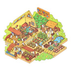 Mystic Realms DIY 3D Scene Stickers Cute Miniature Scenes