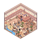 City Wonder DIY 3D Scene Stickers Cute Miniature Scenes