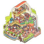 Mystic Realms DIY 3D Scene Stickers Cute Miniature Scenes